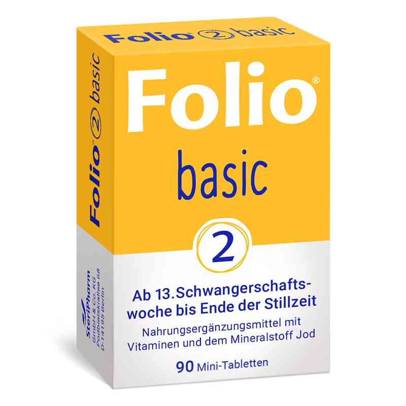 Folio 2 Basic Filmtabletten 90 stk von SteriPharm Pharmazeutische Produkte GmbH & Co. KG PZN 18671350