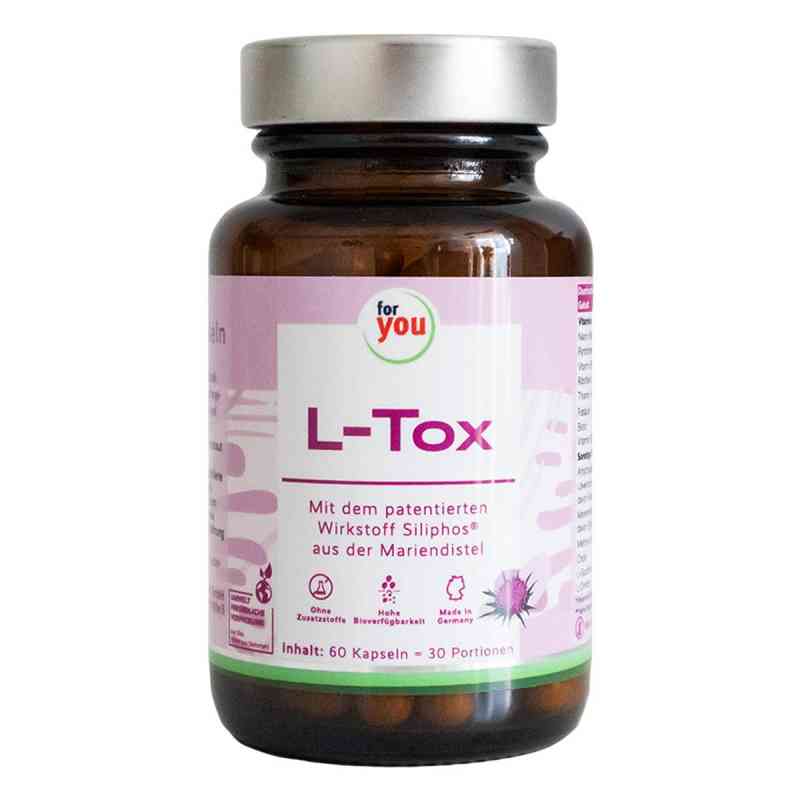 For You L-tox Leber Detox Kapseln 60 stk von For You eHealth GmbH PZN 15323766