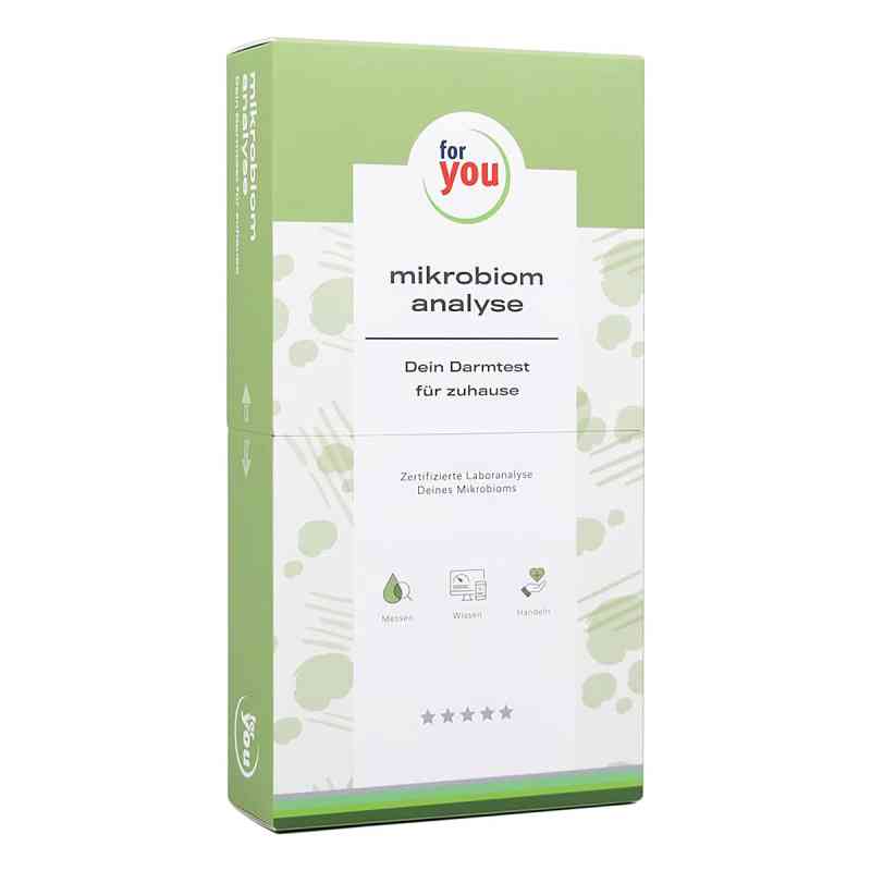 For You Mikrobiom Analyse Darmtest  für zuhause 1 stk von For You eHealth GmbH PZN 18047485