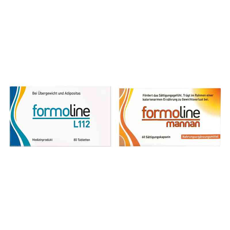 Formoline L112 Tabletten (80 stk) + Formoline mannan Kapseln (60 1 Pck von Certmedica International GmbH PZN 08130231