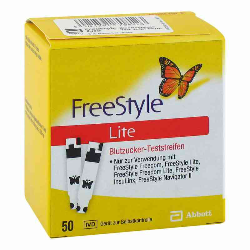 Freestyle Lite Teststreifen ohne Codieren 50 stk von Medi-Spezial GmbH PZN 06797643
