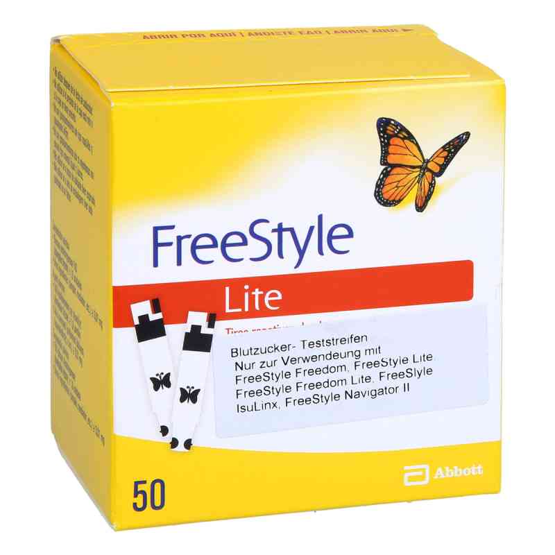 Freestyle Lite Teststreifen ohne Codieren 50 stk von Knoest Beheer Groningen B.V. PZN 12143325