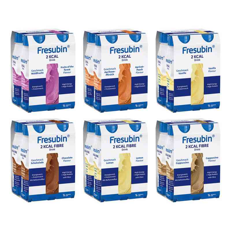 Fresubin 2 kcal Trinknahrung Mischkarton | Aufbaunahrung 24X200 ml von Fresenius Kabi Deutschland GmbH PZN 00323341