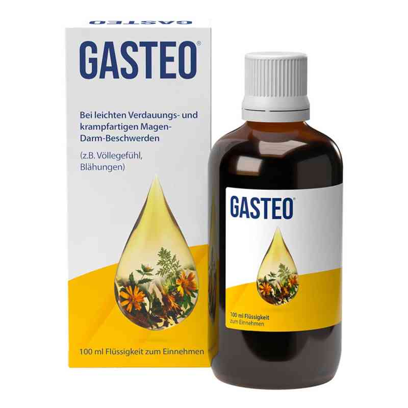 Gasteo® Magen-Tropfen bei Magen & Verdauungsproblemen 100 ml von Cesra Arzneimittel GmbH & Co.KG PZN 19337110