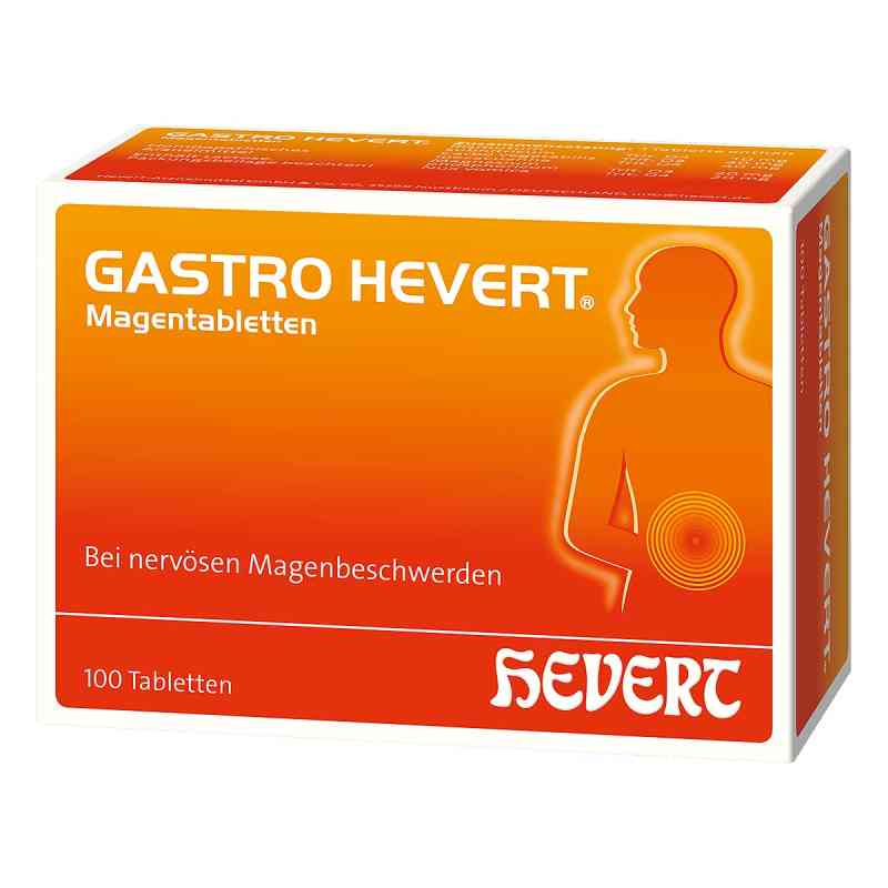 Gastro Hevert Magentabl. 100 stk von Hevert-Arzneimittel GmbH & Co. KG PZN 04947334
