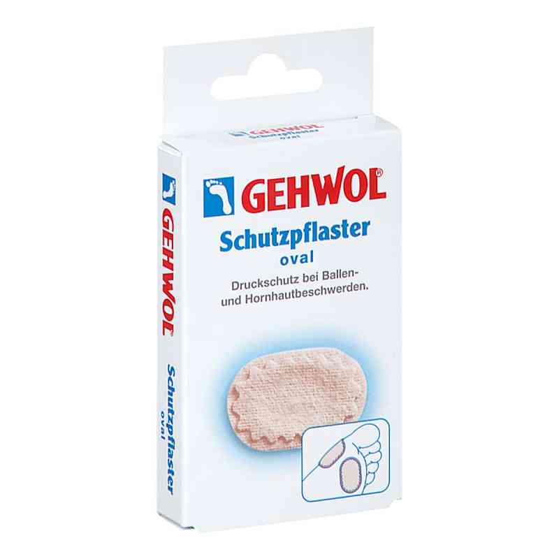 Gehwol Schutzpflaster Oval 4 stk von Eduard Gerlach GmbH PZN 19301230