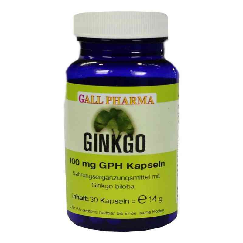 Ginkgo 100 mg Gph Kapseln 30 stk von Hecht-Pharma GmbH PZN 04156957