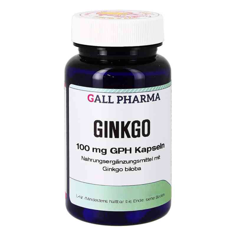 Ginkgo 100 mg Gph Kapseln 60 stk von Hecht-Pharma GmbH PZN 04156963