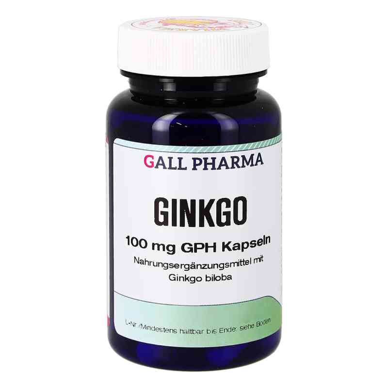 Ginkgo 100 mg Gph Kapseln 750 stk von Hecht-Pharma GmbH PZN 09179839