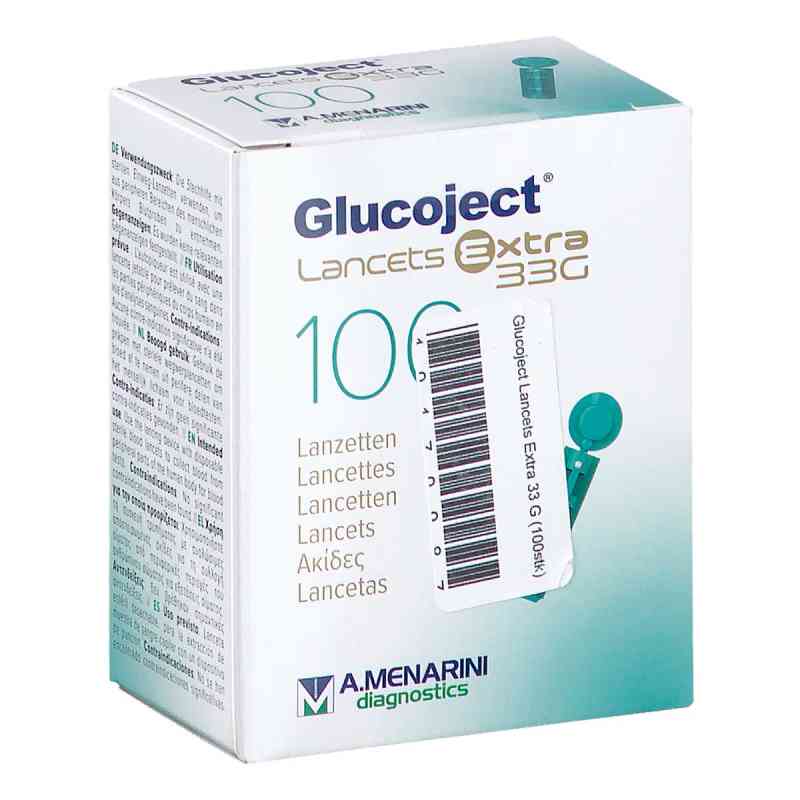 Glucoject Lancets Extra 33 G 100 stk von BERLIN-CHEMIE AG PZN 19179987