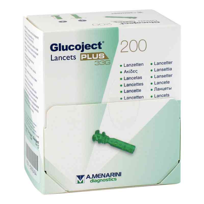 Glucoject Lancets Plus 33 G 200 stk von BERLIN-CHEMIE AG PZN 03992404