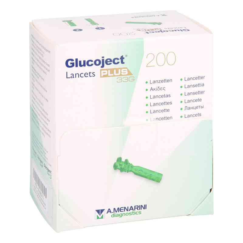 Glucoject Lancets Plus 33 G 200 stk von Pharma Gerke Arzneimittelvertriebs GmbH PZN 11518993