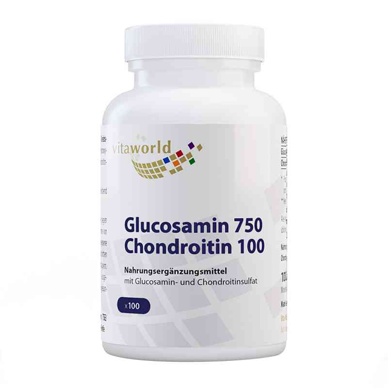 Glucosamin 750 mg+Chondroitin 100 mg Kapseln 100 stk von Vita World GmbH PZN 03296372