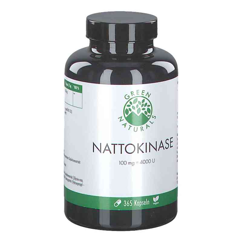 Green Naturals Nattokinase 100 Mg Vegan Kapseln 365 stk von Heilpflanzenwohl GmbH PZN 18497596