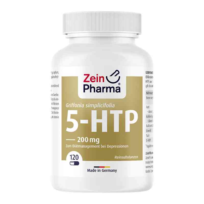 Griffonia 5-htp 200 mg Kapseln 120 stk von Zein Pharma - Germany GmbH PZN 13424569
