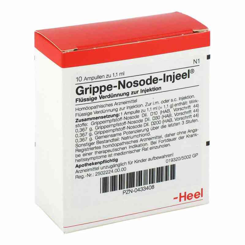 Grippe Nosode Injeel Ampullen 10 stk von Biologische Heilmittel Heel GmbH PZN 00433408
