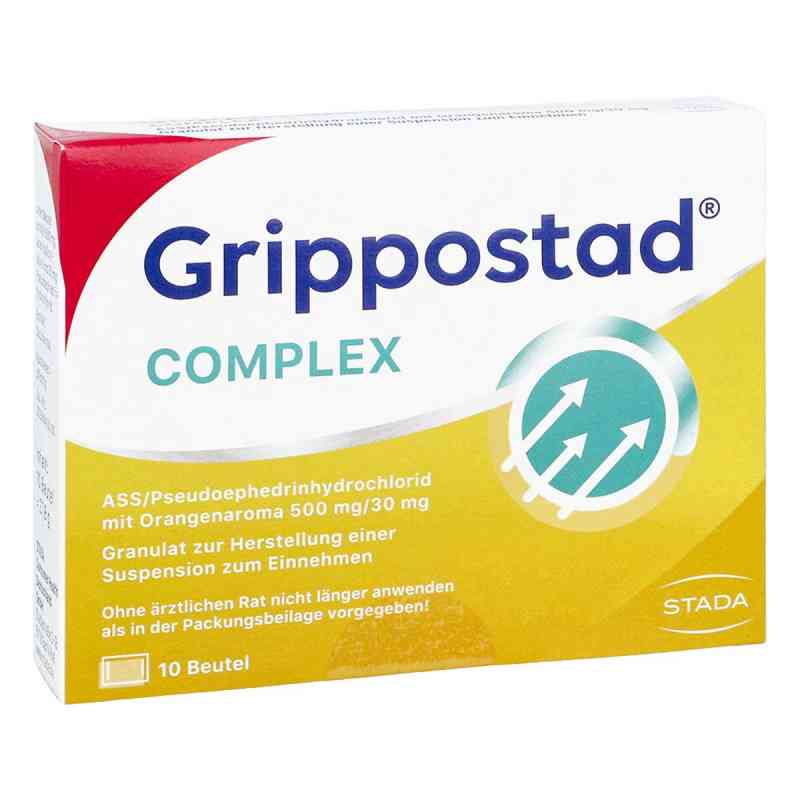 Grippostad Complex ASS/Pseudoephedrin Granulat 10 stk von STADA Consumer Health Deutschland GmbH PZN 16903460