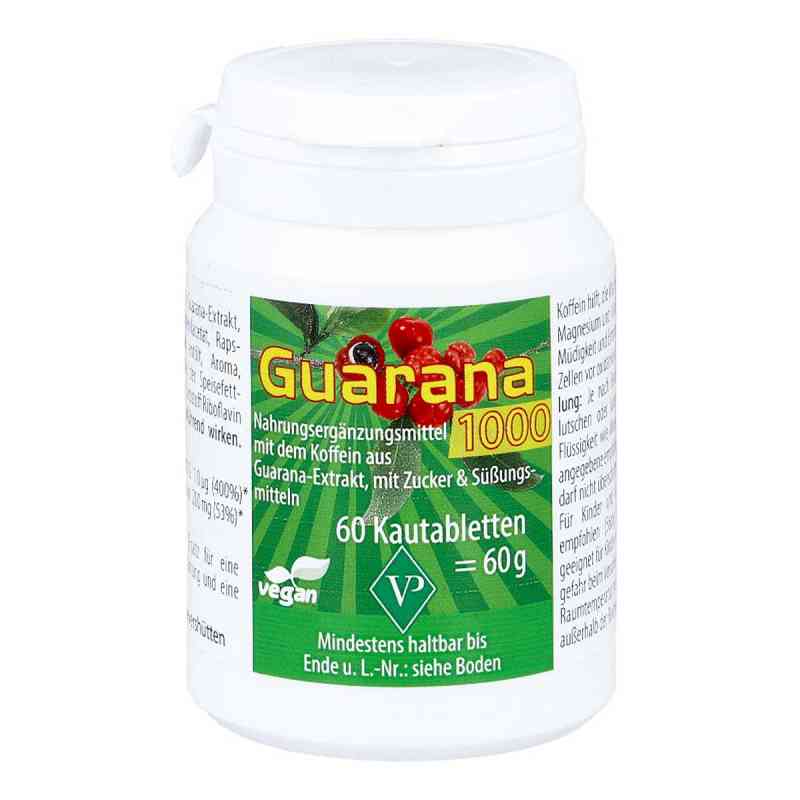 Guarana 1000 mg Kautabletten 60 stk von Velag Pharma GmbH PZN 01340034