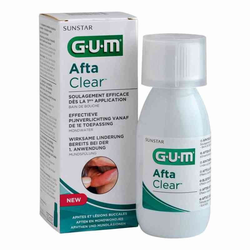 GUM Afta Clear Mundspülung 120 ml von Sunstar Deutschland GmbH PZN 11140201