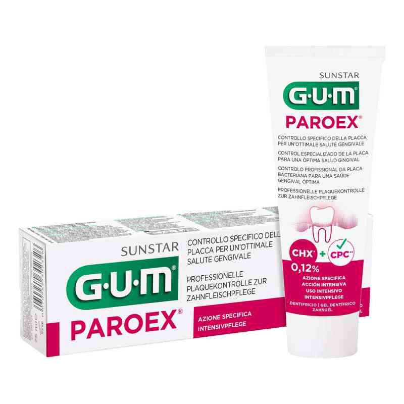 GUM PAROEX Zahngel 0,12% CHX 75 ml von Sunstar Deutschland GmbH PZN 00024012