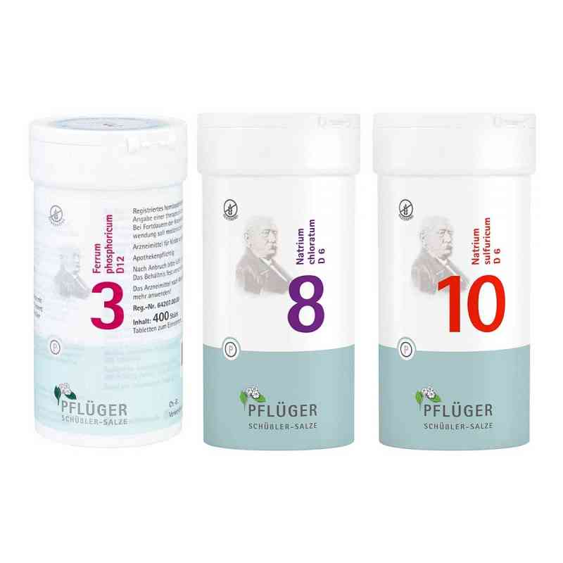 Gut gewappnet - Schüßler-Kombi von Pflüger 3x400 stk von Homöopathisches Laboratorium Alexander Pflüger Gmb PZN 08102205