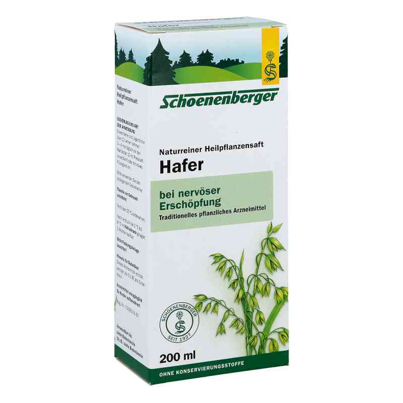 Hafersaft Schoenenberger 200 ml von SALUS Pharma GmbH PZN 00692127