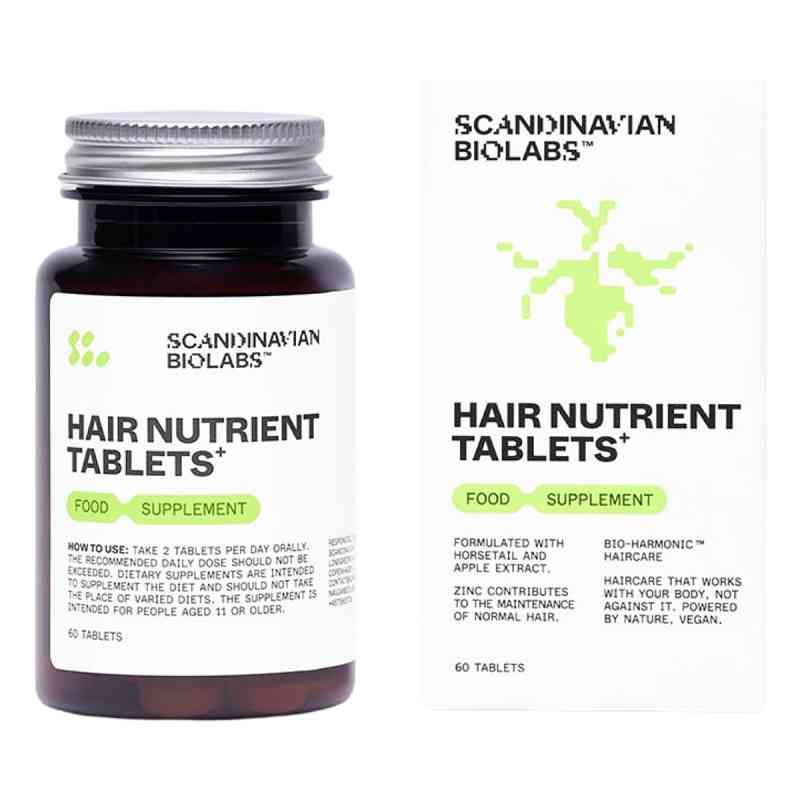 Hair Nutrient Tablets Unisex 60 stk von Scandinavian Biolabs ApS PZN 18305154