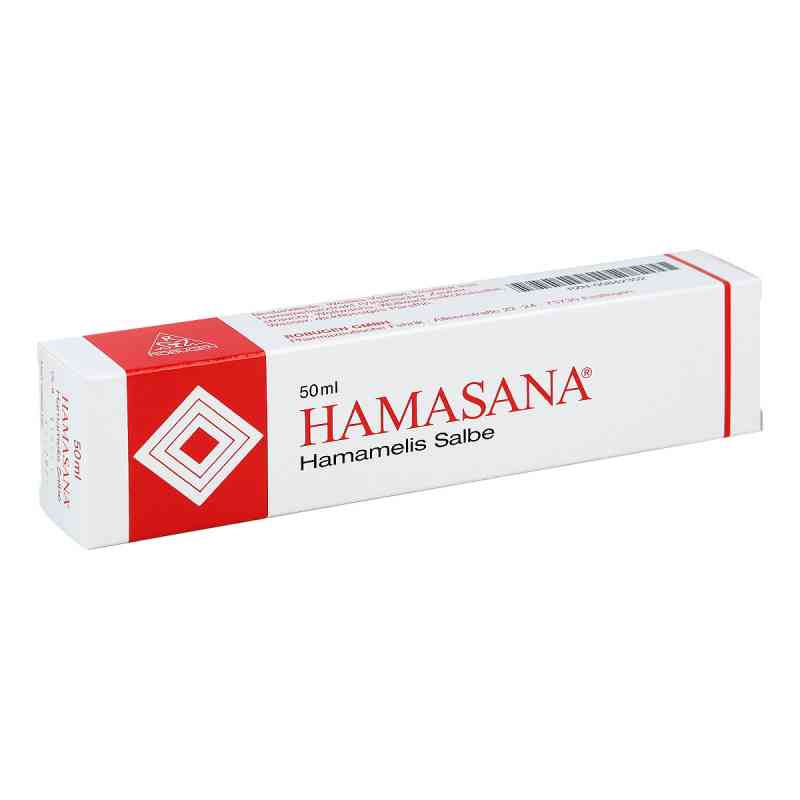 Hamasana Hamamelis Salbe 50 g von ROBUGEN GmbH Pharmazeutische Fab PZN 00842302