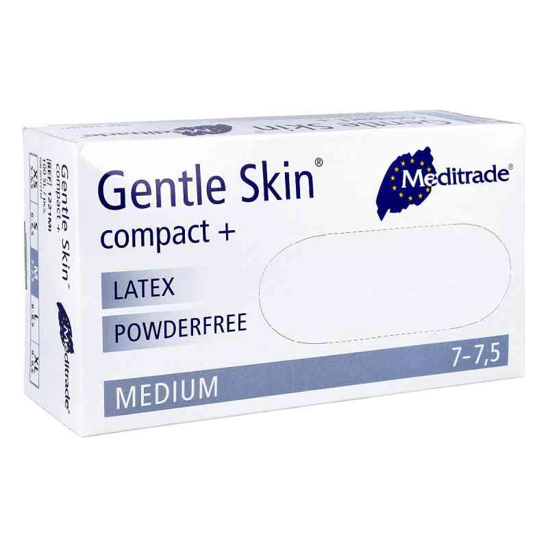 Handschuhe Einmal Latex puderfrei mittel 100 stk von Büttner-Frank GmbH PZN 08795312