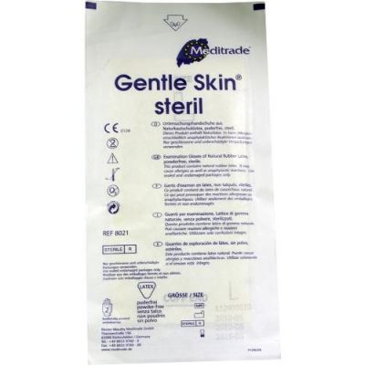 Handschuhe Einmal Latex puderfrei steril gross 2 stk von A-1 Dental Beyer+Hämmerich PZN 07614828