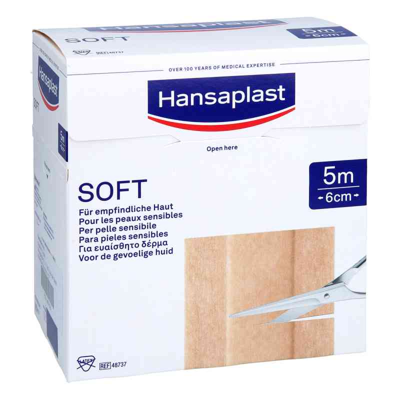 Hansaplast Soft Pflaster 6 cmx5 m Rolle 1 stk von 1001 Artikel Medical GmbH PZN 09678086