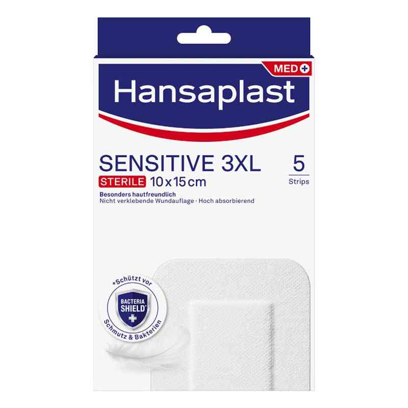 Hansaplast Steriler Wundverband 3XL 10x15 5 stk von Beiersdorf AG PZN 16760084