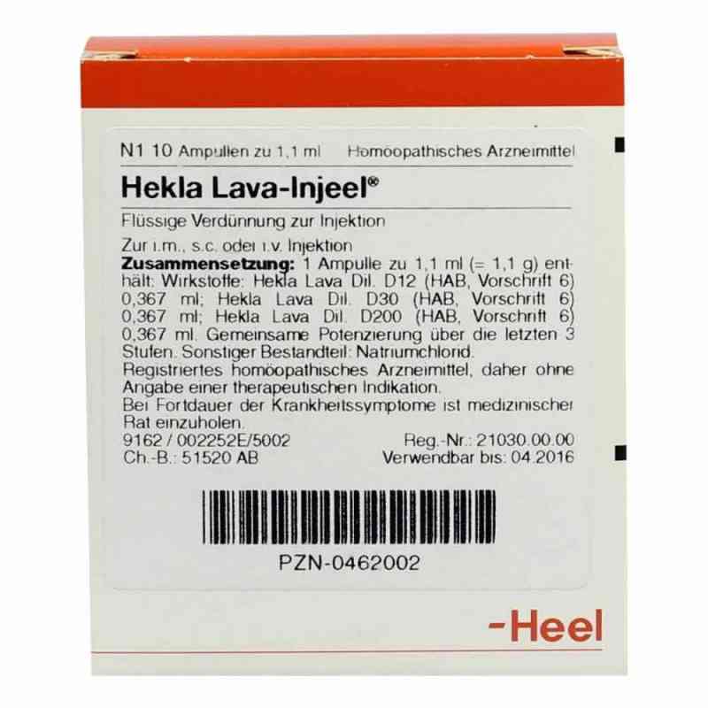 Hekla Lava Injeel Ampullen 10 stk von Biologische Heilmittel Heel GmbH PZN 00462002