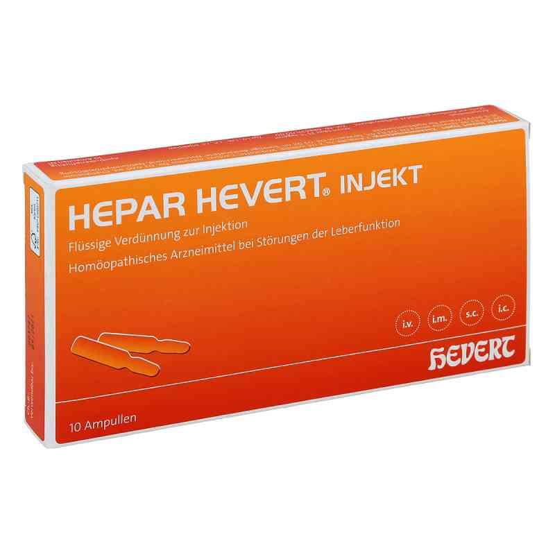 Hepar Hevert injekt Ampullen 10 stk von Hevert Arzneimittel GmbH & Co. K PZN 13923829