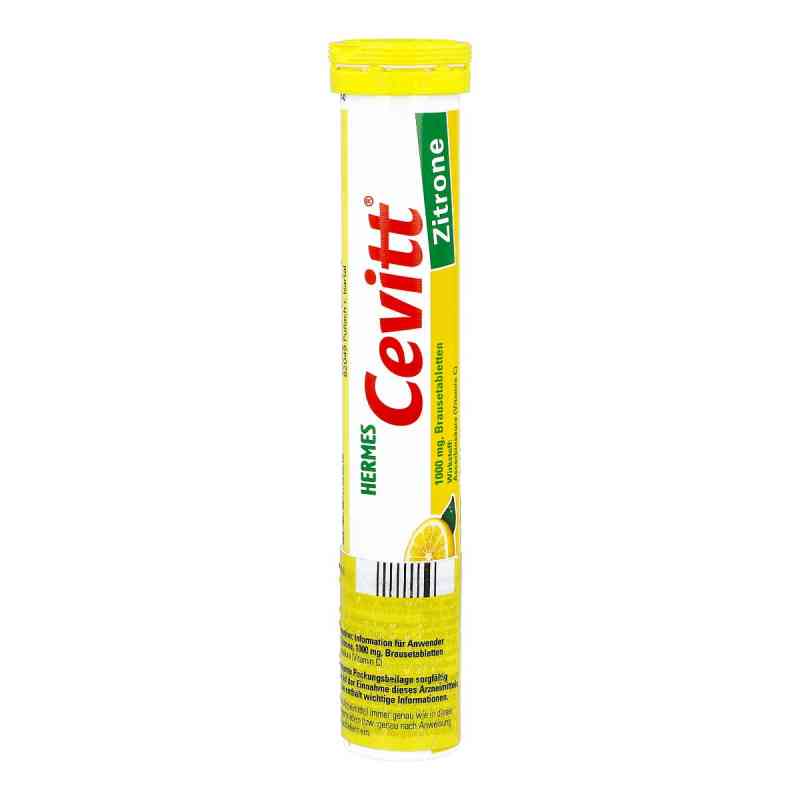 Hermes Cevitt Brausetabletten Zitrone 20 stk von HERMES Arzneimittel GmbH PZN 08481051