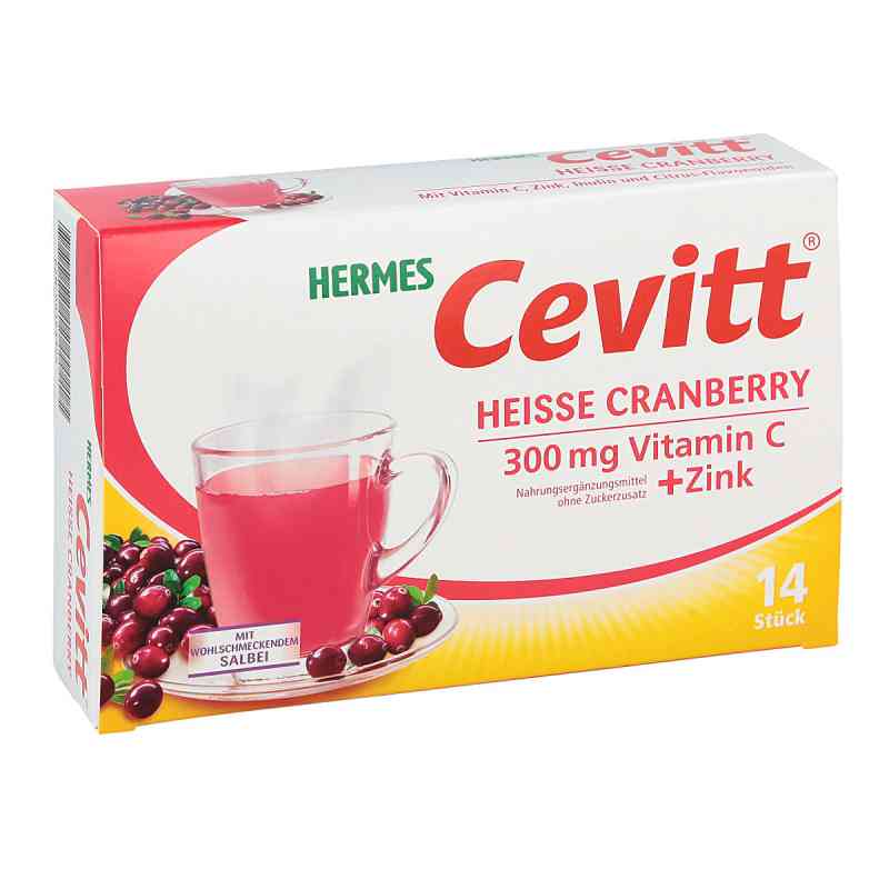 Hermes Cevitt heisse Cranberry Granulat 14 stk von HERMES Arzneimittel GmbH PZN 00363926