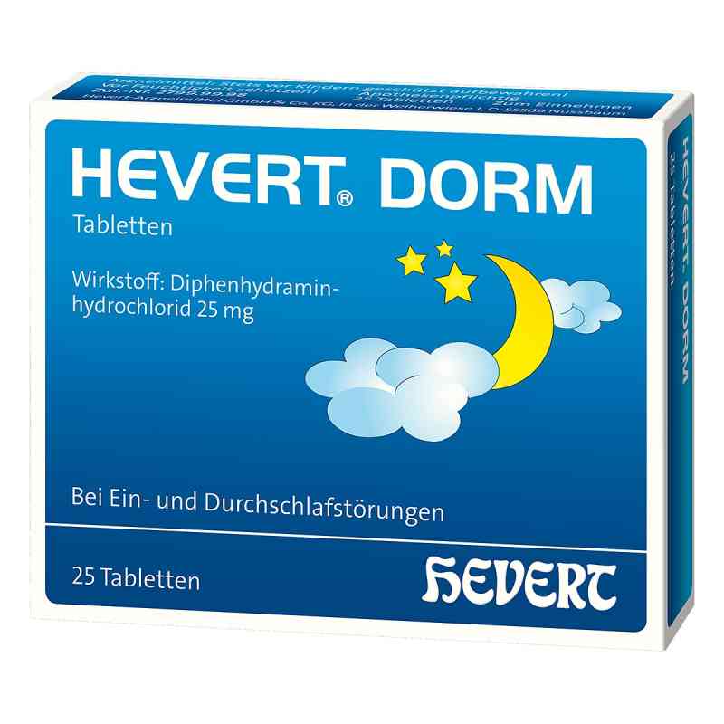 Hevert Dorm Tabletten 25 stk von Hevert-Arzneimittel GmbH & Co. KG PZN 16684644