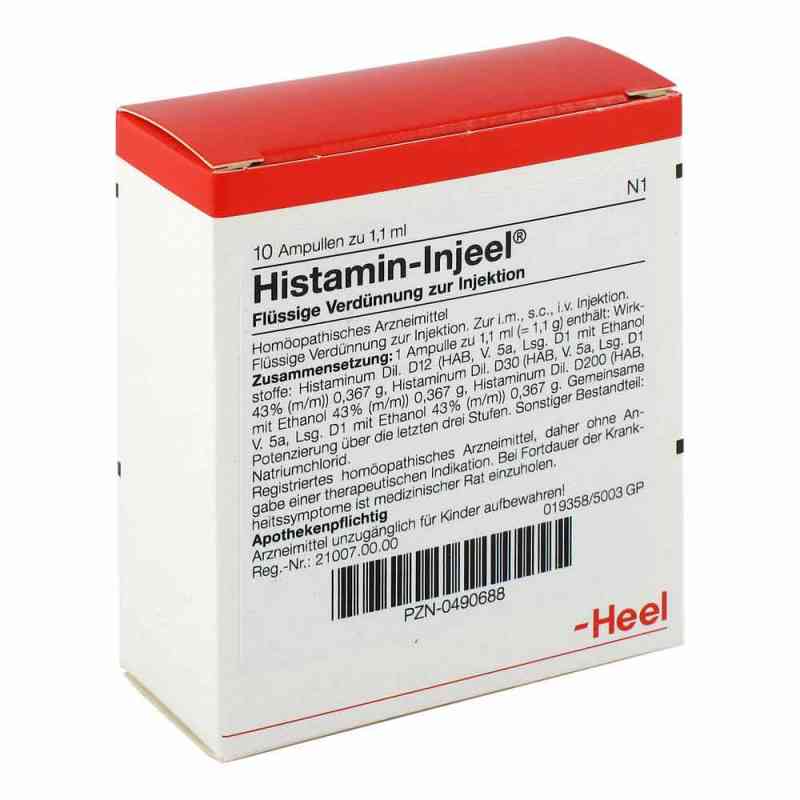 Histamin Injeel Ampullen 10 stk von Biologische Heilmittel Heel GmbH PZN 00490688