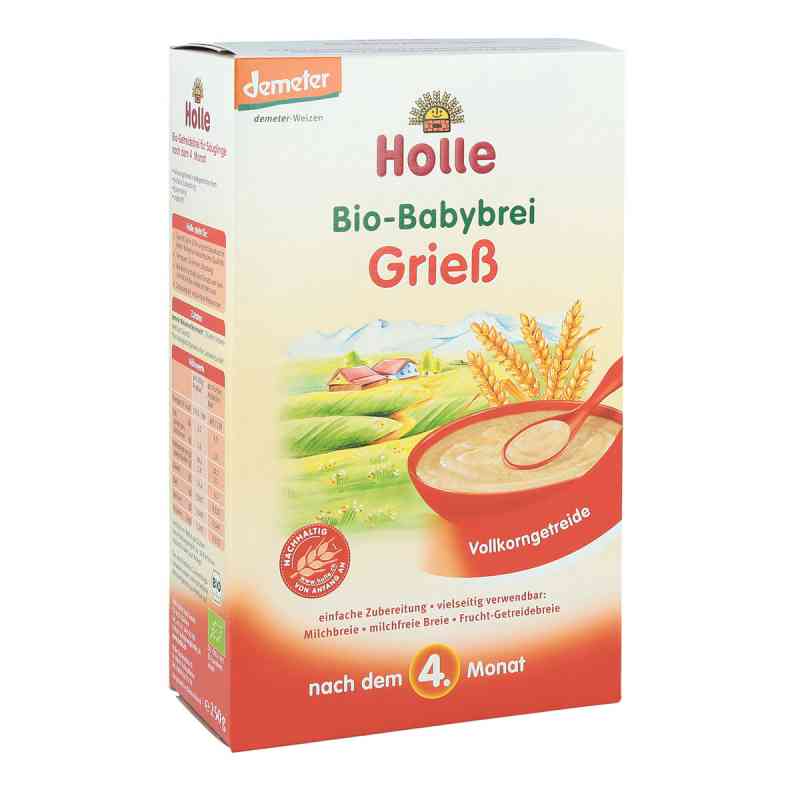 Holle Bio Babybrei Griess 250 g von Holle baby food AG PZN 02907862