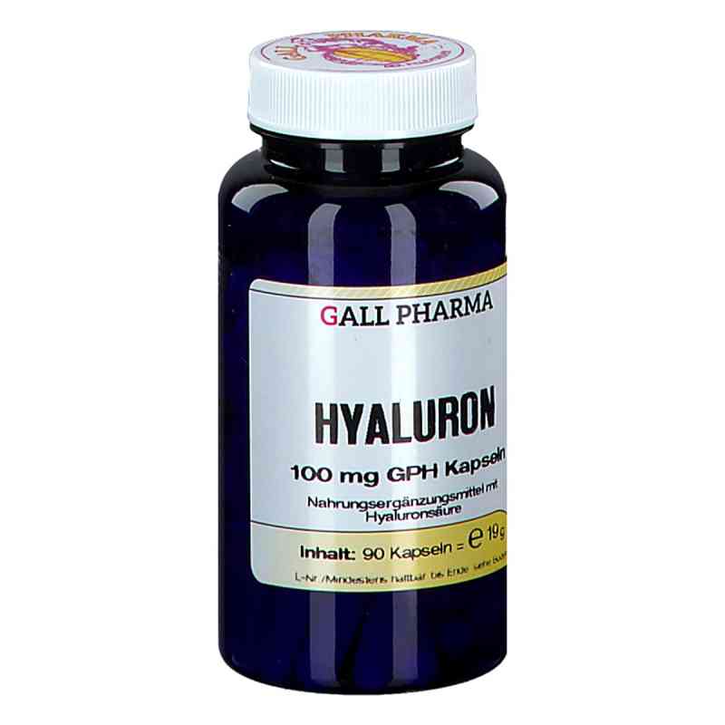 Hyaluron 100 mg Gph Kapseln 90 stk von Hecht-Pharma GmbH PZN 09324046