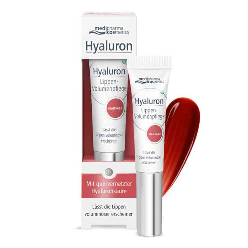Hyaluron Lippen-volumenpflege Balsam marsala 7 ml von Dr. Theiss Naturwaren GmbH PZN 12380692