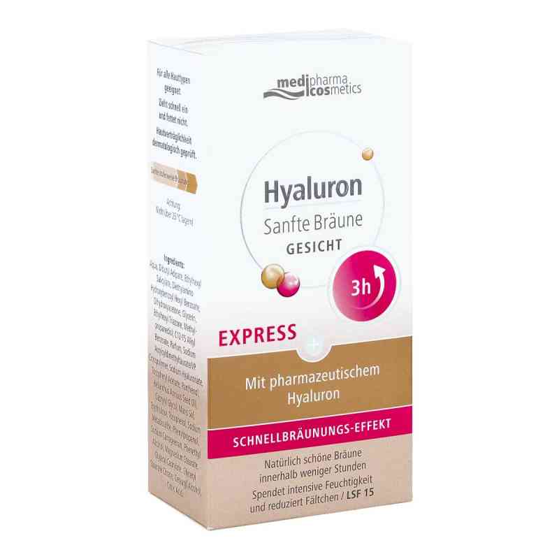 Hyaluron Sanfte Bräune Express Gesicht Creme 30 ml von Dr. Theiss Naturwaren GmbH PZN 17542490