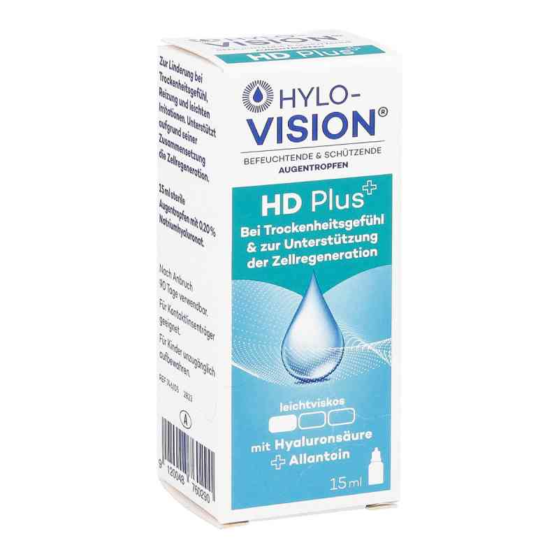 Hylo-vision Hd Plus Augentropfen 15 ml von OmniVision GmbH PZN 00660469