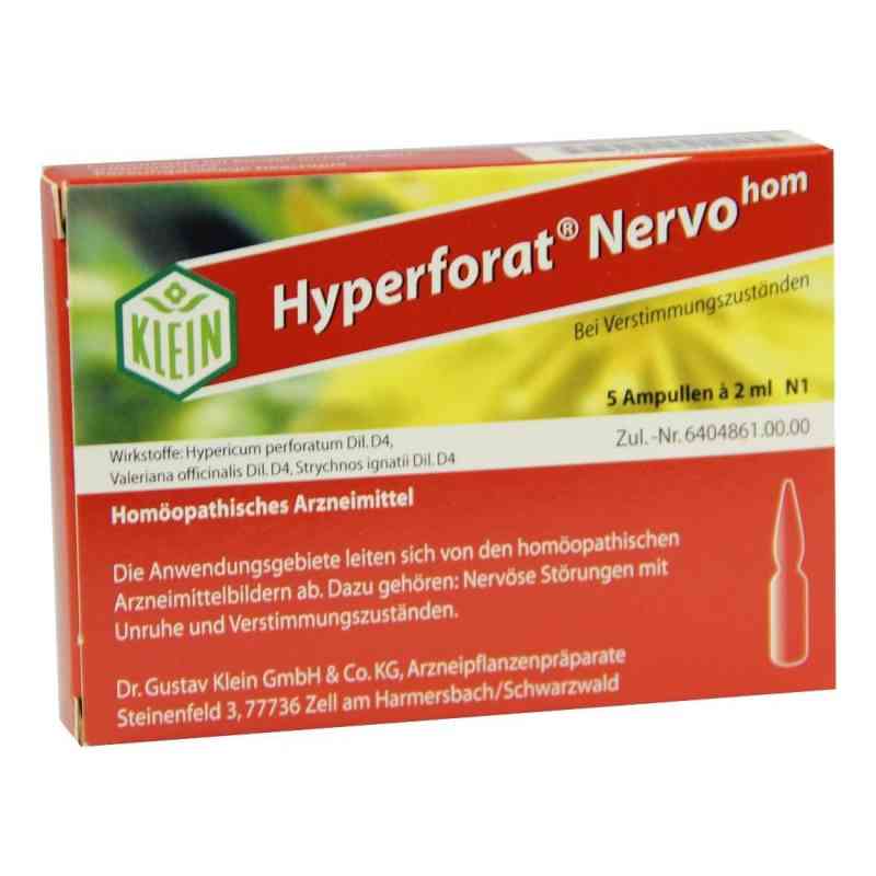 Hyperforat Nervohom Injektionslösung 5X2 ml von Dr. Gustav Klein GmbH & Co. KG PZN 02291935