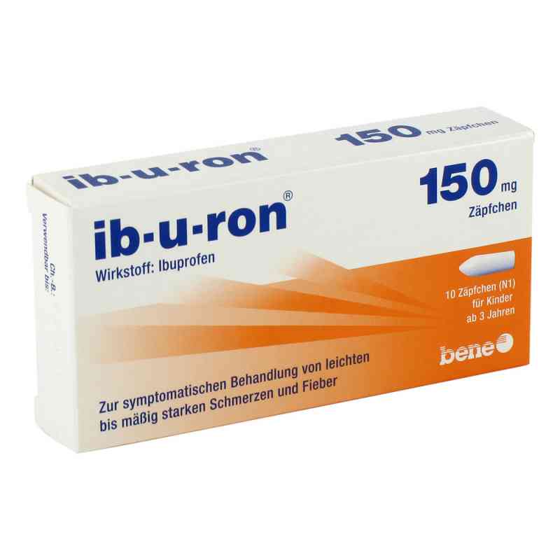 Ib-u-ron 150 Mg Suppositorien 10 stk von INFECTOPHARM Arzn.u.Consilium Gm PZN 05138915