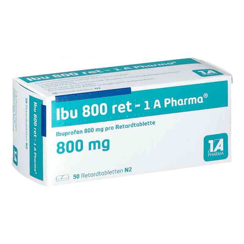 Ibu 800 ret.-1A Pharma 50 stk von 1 A Pharma GmbH PZN 00612200