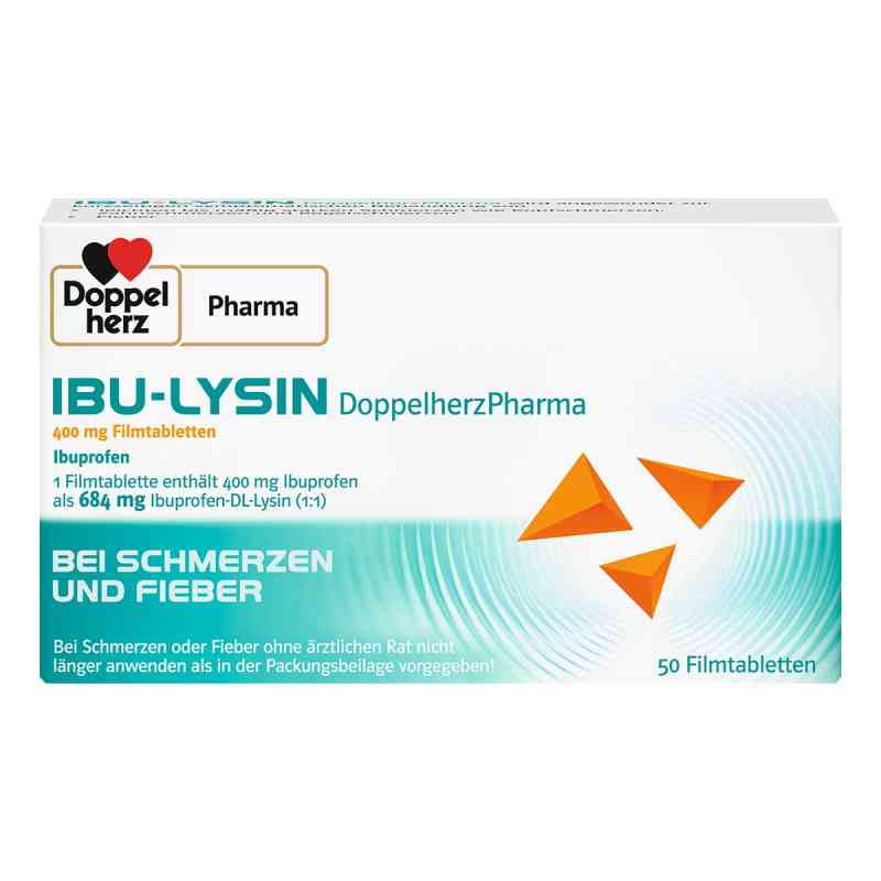 Ibu-lysin Doppelherzpharma 400 Mg Filmtabletten 50 stk von Queisser Pharma GmbH & Co. KG PZN 16226605