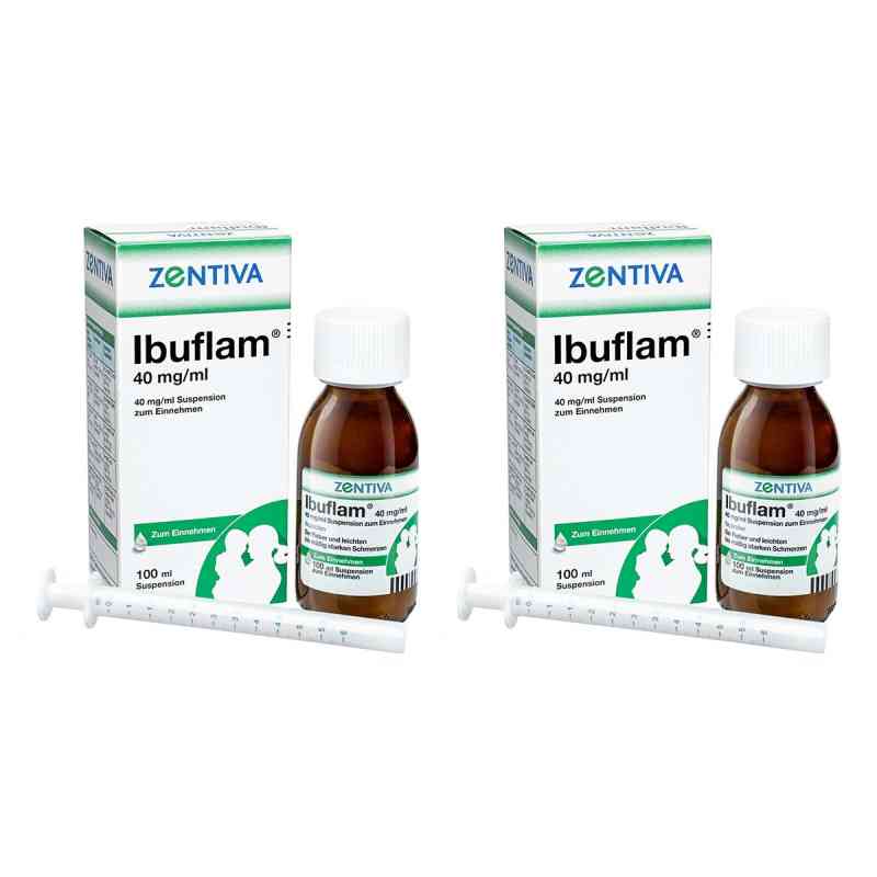 Ibuflam Fiebersaft 4% 2x100 ml von Zentiva Pharma GmbH PZN 08103708