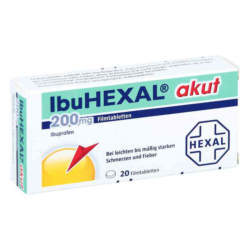 IbuHEXAL akut 200mg 20 stk von Hexal AG PZN 02222472