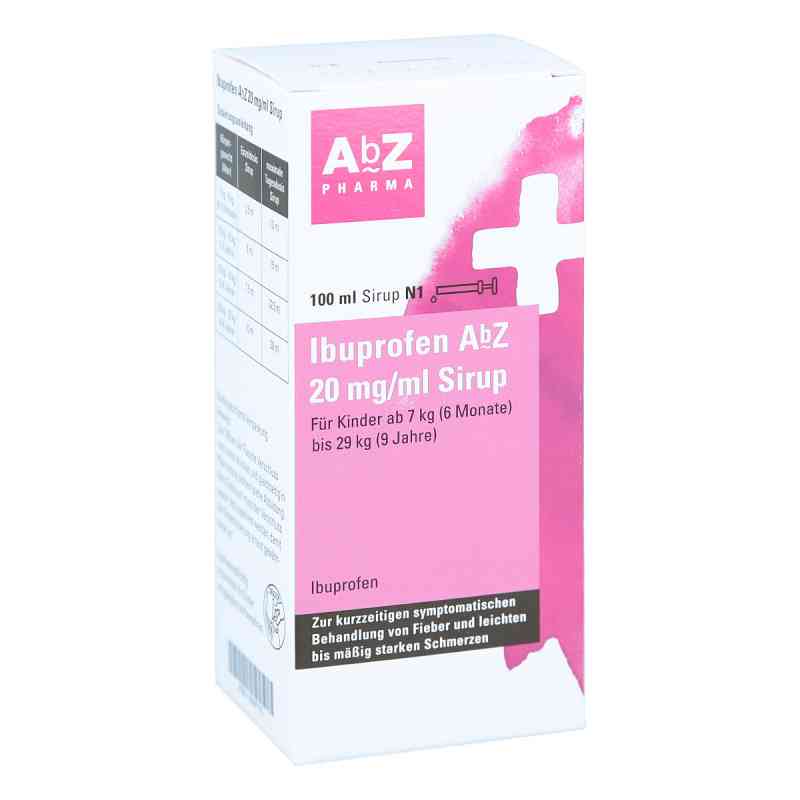 Ibuprofen AbZ 20 mg/ml Sirup 100 ml von AbZ Pharma GmbH PZN 12547175